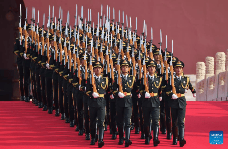 China realiza massivo desfile para marcar 80º aniversário da vitória da Segunda Guerra Mundial