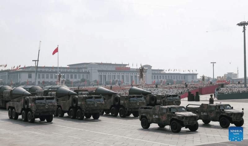 China realiza massivo desfile para marcar 80º aniversário da vitória da Segunda Guerra Mundial