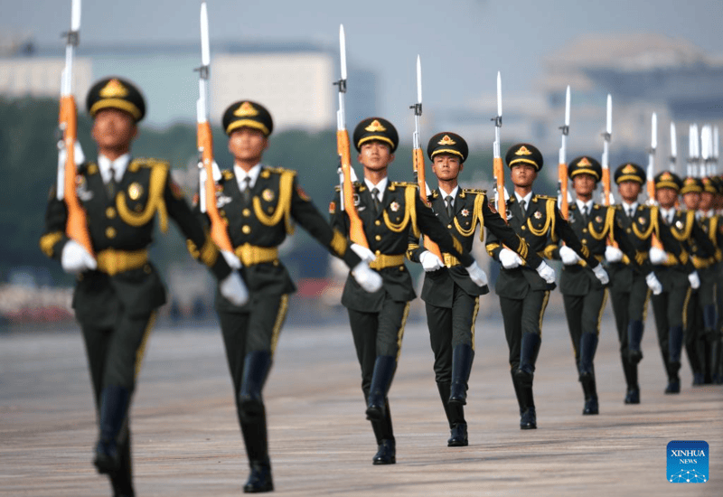 China realiza massivo desfile para marcar 80º aniversário da vitória da Segunda Guerra Mundial
