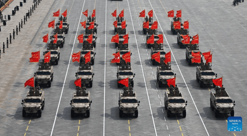 China realiza massivo desfile para marcar 80º aniversário da vitória da Segunda Guerra Mundial