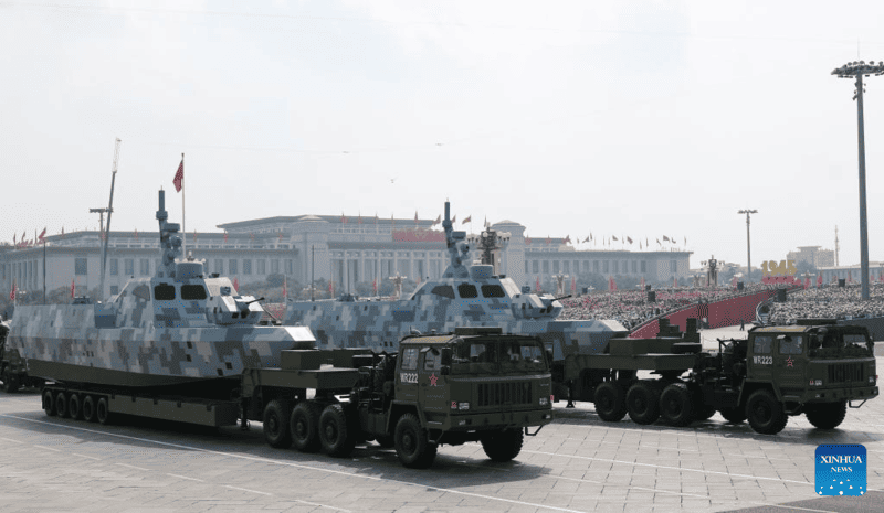 China realiza massivo desfile para marcar 80º aniversário da vitória da Segunda Guerra Mundial