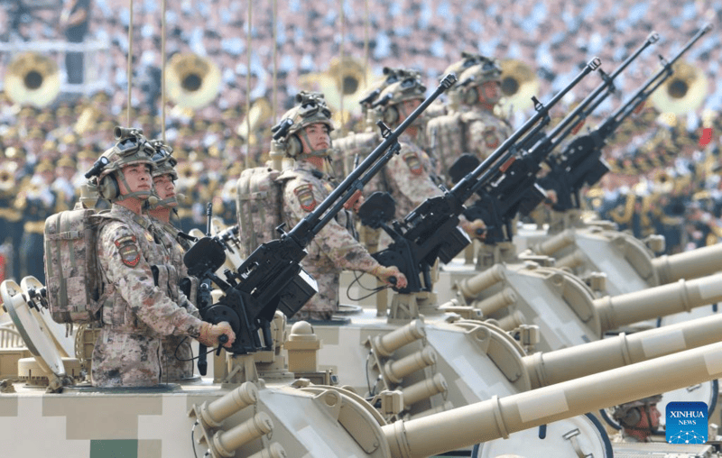 China realiza massivo desfile para marcar 80º aniversário da vitória da Segunda Guerra Mundial