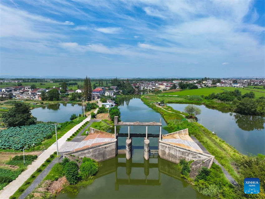 Galeria: Sistema de Irrigação do Lago Chishan em Jiangsu