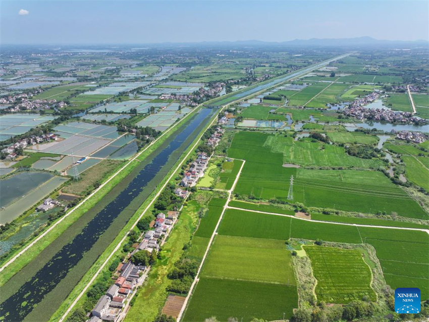 Galeria: Sistema de Irrigação do Lago Chishan em Jiangsu