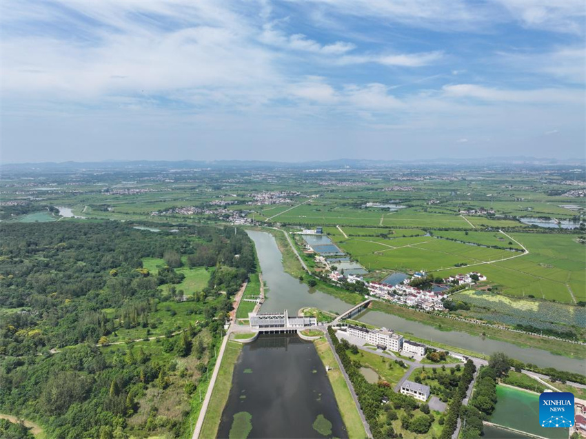 Galeria: Sistema de Irrigação do Lago Chishan em Jiangsu