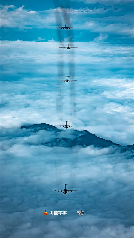 Força Aérea Chinesa lança superprodução visual