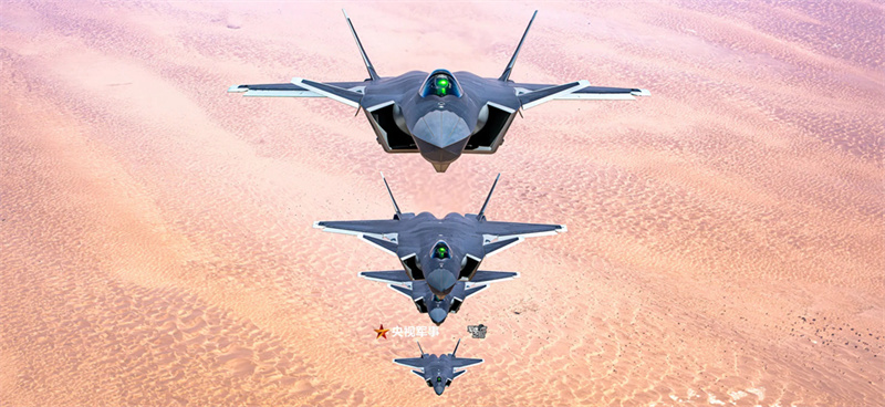 Força Aérea Chinesa lança superprodução visual