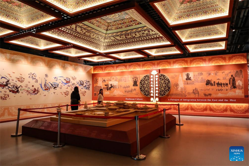 8ª Exposição Cultural Internacional da Rota da Seda (Dunhuang) começa em Gansu