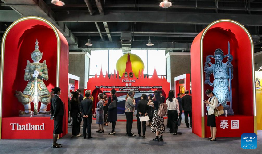 8ª Exposição Cultural Internacional da Rota da Seda (Dunhuang) começa em Gansu