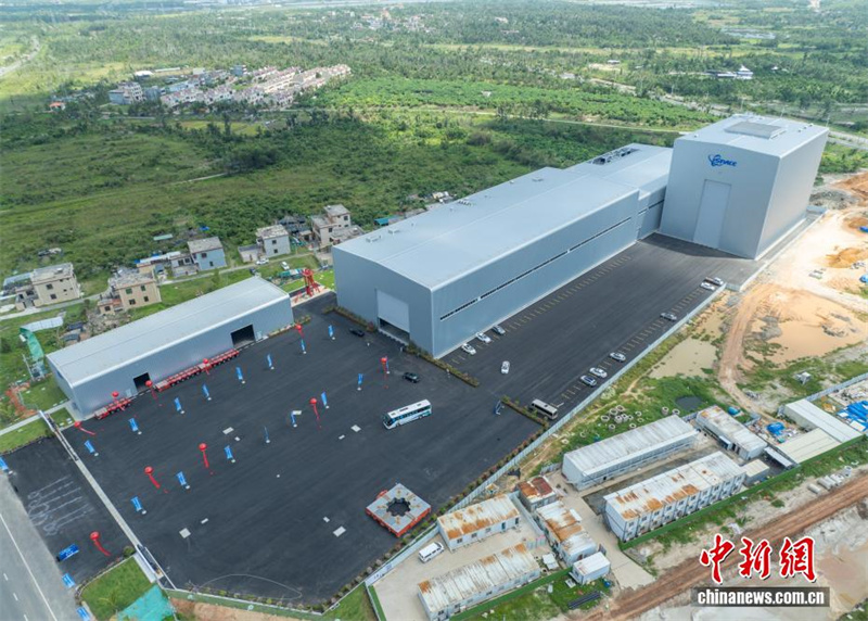 Projeto de reutilização de foguetes transportadores concluído em Wenchang, Hainan