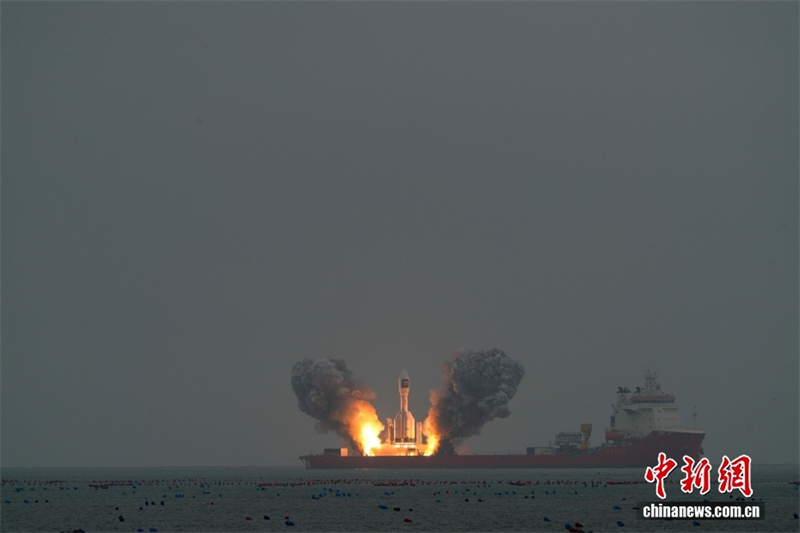 China lança foguete Gravity-1 a partir do mar