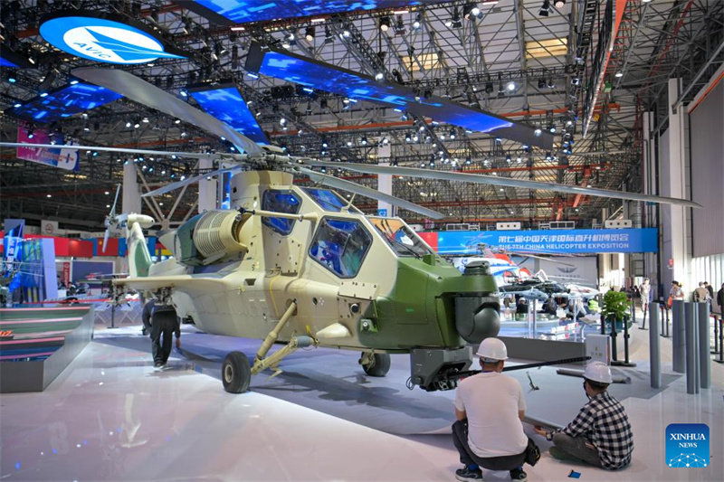 7ª Exposição de Helicópteros da China será realizada de 16 a 19 de outubro em Tianjin