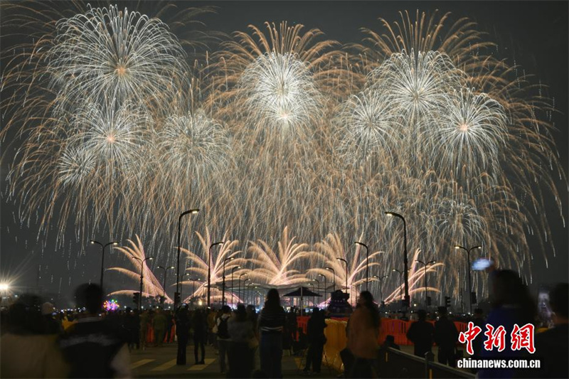 Galeria: Seis países participam do Festival de Fogos de Artifício de Liuyang, Hunan