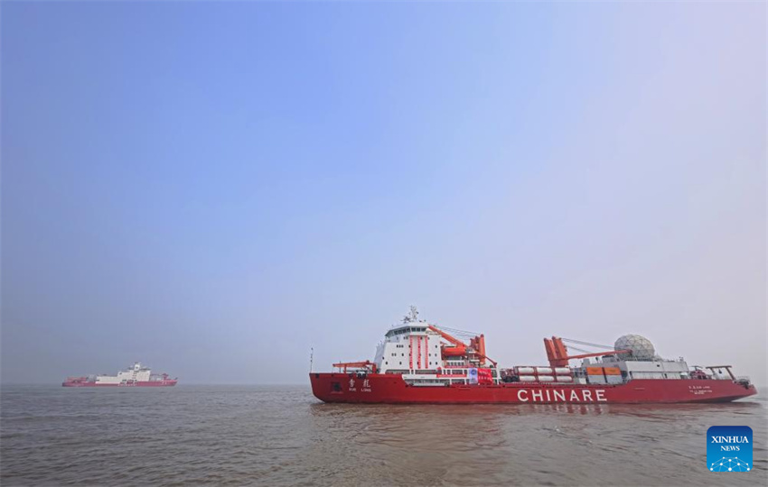 China inicia 42ª expedição à Antártida