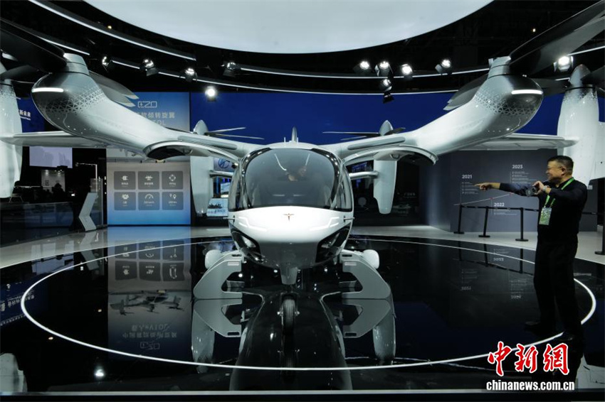 Galeria: produtos da economia de baixa altitude em exposição em Shanghai