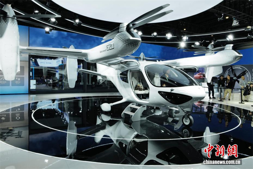 Galeria: produtos da economia de baixa altitude em exposição em Shanghai