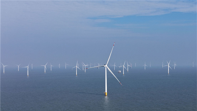 China: projeto de energia eólica offshore mais distante conecta à rede elétrica