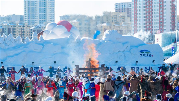 Mongólia Interior realiza festival de inverno