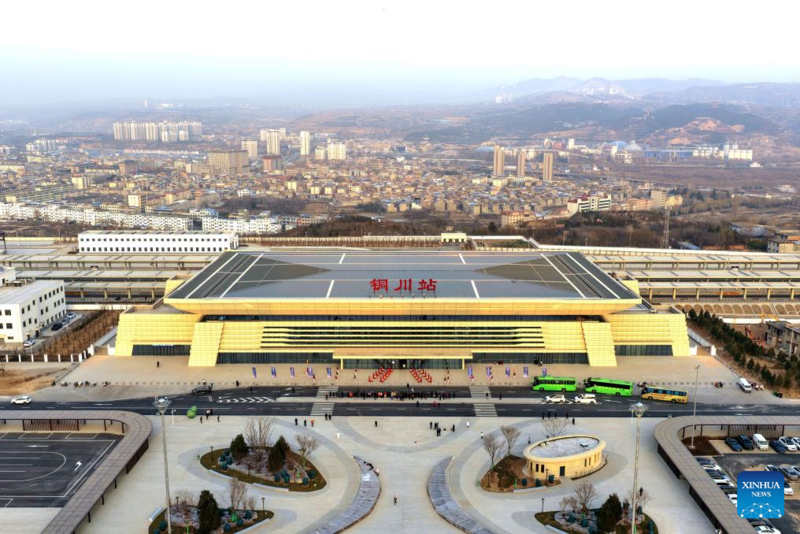 Ferrovia de alta velocidade Xi’an–Yan’an entrará em operação