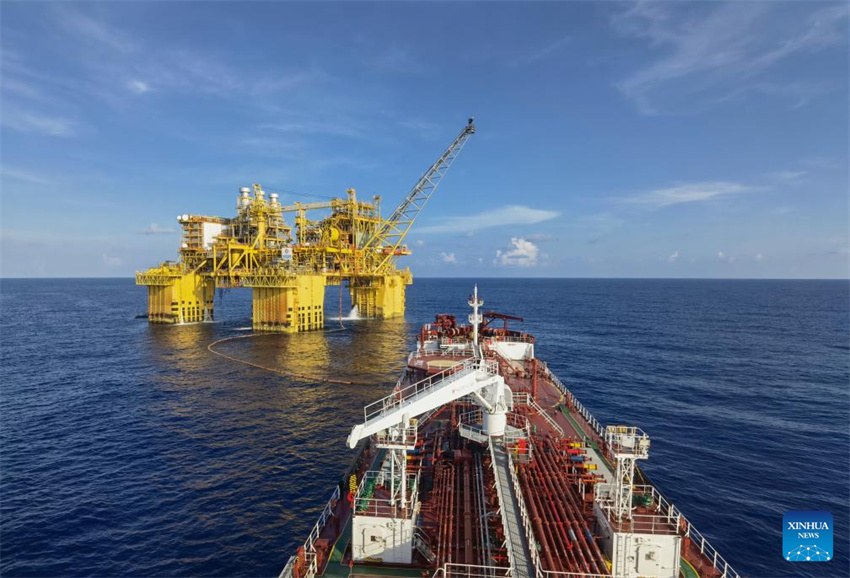 Maior campo de gás offshore da China produz 4,5 milhões de toneladas equivalentes de petróleo em 2025