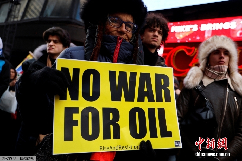 Diversas cidades dos EUA registram protestos contra ação militar na Venezuela