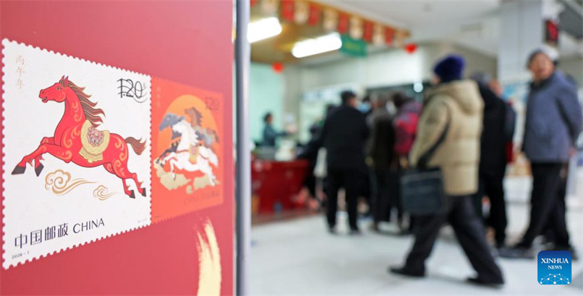 China lança selos comemorativos do Ano do Cavalo