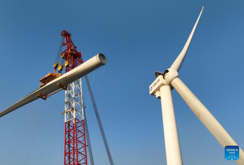 Turbina eólica offshore de 20 megawatts instalada no sudeste da China