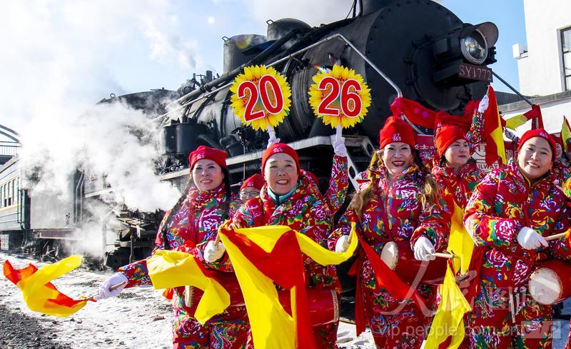 Liaoning oferece uma experiência retrô com locomotivas a vapor