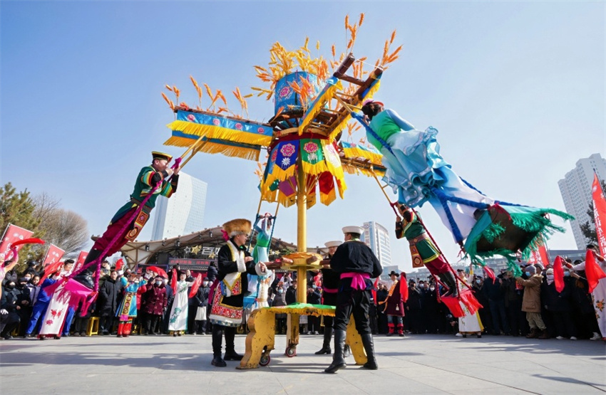 Qinghai: feira de património cultural imaterial resgata sabores do Ano Novo
