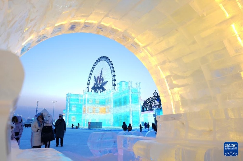 Galeria: espetáculo de luzes e encantos no Mundo de Gelo e Neve de Harbin