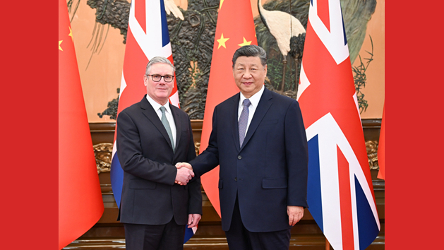 China e Reino Unido concordam em desenvolver parceria estratégica abrangente consistente e de longo prazo 