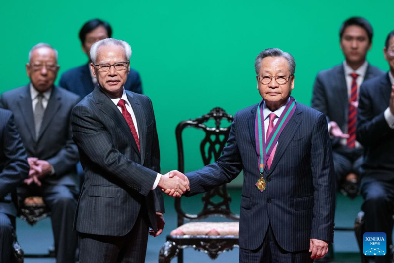 Macau confere honras a indivíduos e entidades de destaque em 2025