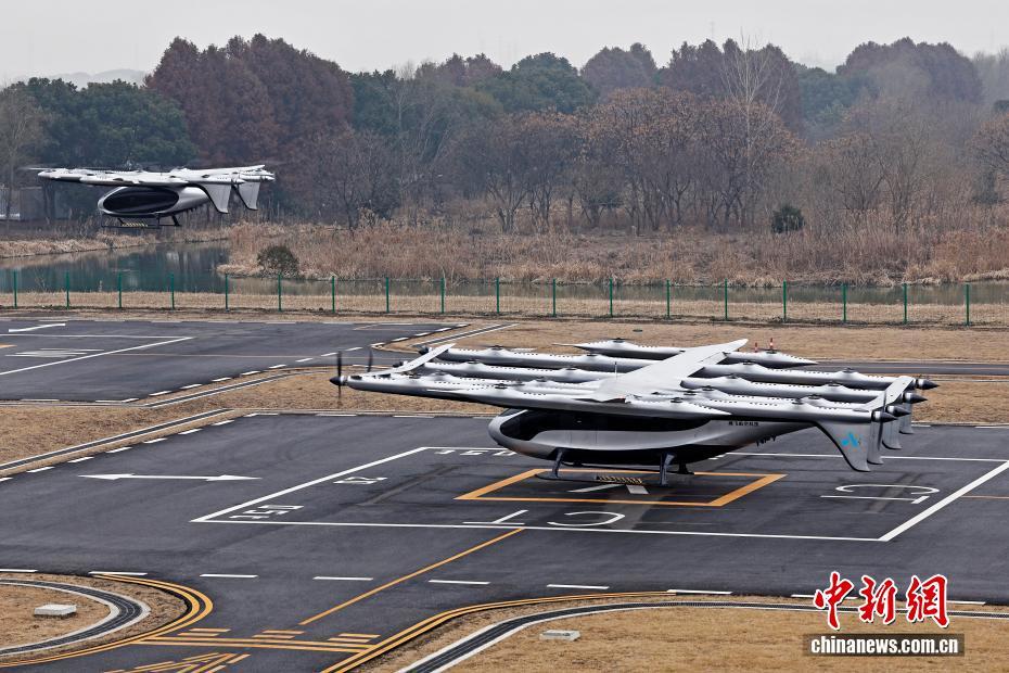 China apresenta o modelo V5000 Sky Dragon, primeiro eVTOL de 5 toneladas do mundo