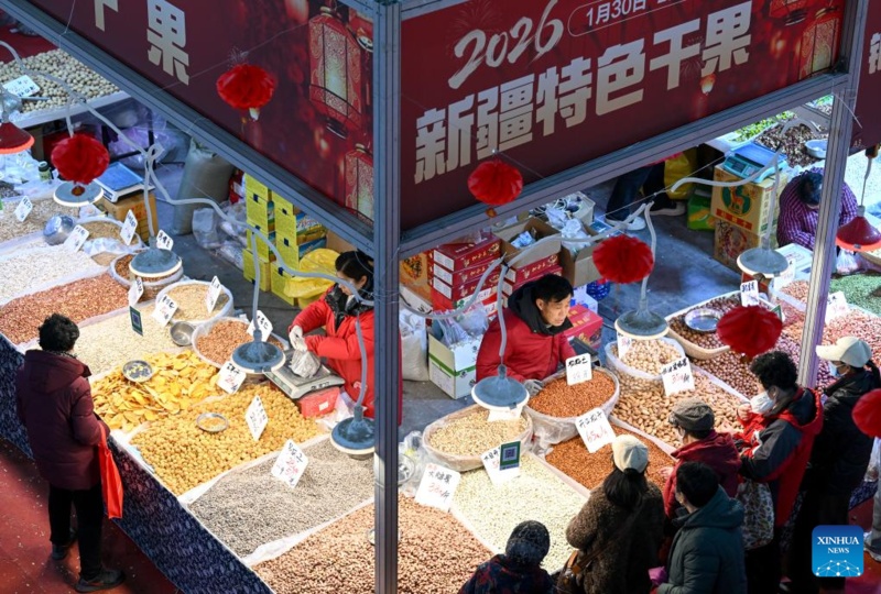 Preparativos para Festival da Primavera avançam em toda a China