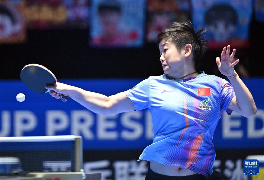 Sun Yingsha conquista seu primeiro título individual na Copa Asiática de Tênis de Mesa