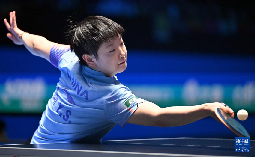 Sun Yingsha conquista seu primeiro título individual na Copa Asiática de Tênis de Mesa