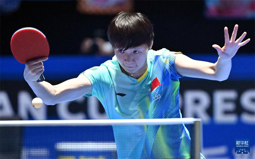 Sun Yingsha conquista seu primeiro título individual na Copa Asiática de Tênis de Mesa