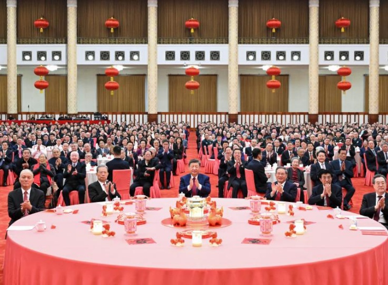 Xi Jinping estende saudações de Ano Novo Chinês para inaugurar o Ano do Cavalo