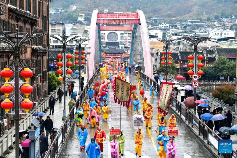 Galeria: festival étnico “Maolong” é celebrado em Guizhou