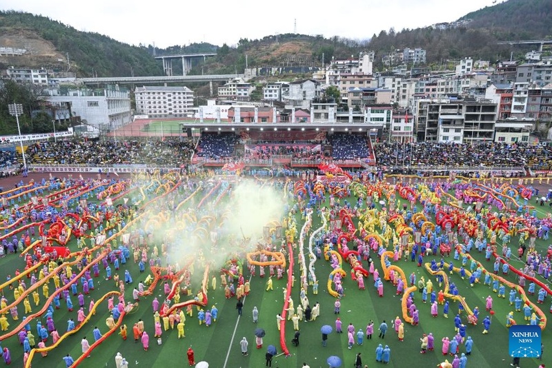 Galeria: festival étnico “Maolong” é celebrado em Guizhou