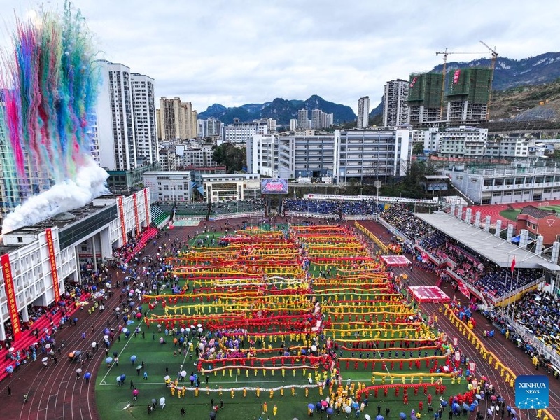 Galeria: festival étnico “Maolong” é celebrado em Guizhou