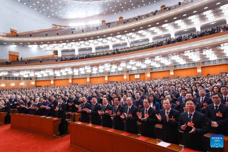 Mais alto órgão consultivo político da China realiza reunião de encerramento da sessão anual