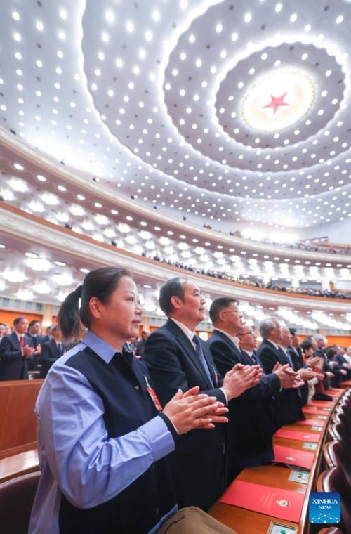 Mais alto órgão consultivo político da China realiza reunião de encerramento da sessão anual