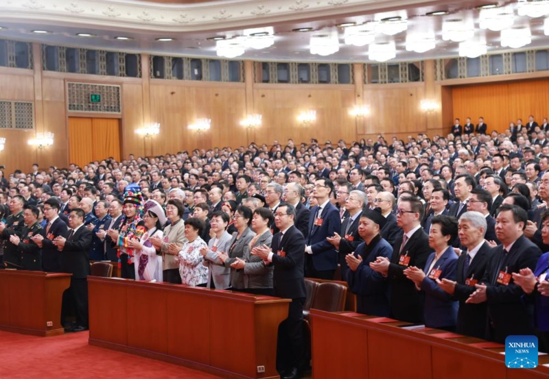 Mais alto órgão consultivo político da China realiza reunião de encerramento da sessão anual