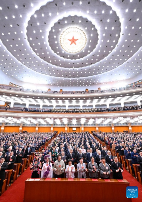 Mais alto órgão consultivo político da China realiza reunião de encerramento da sessão anual