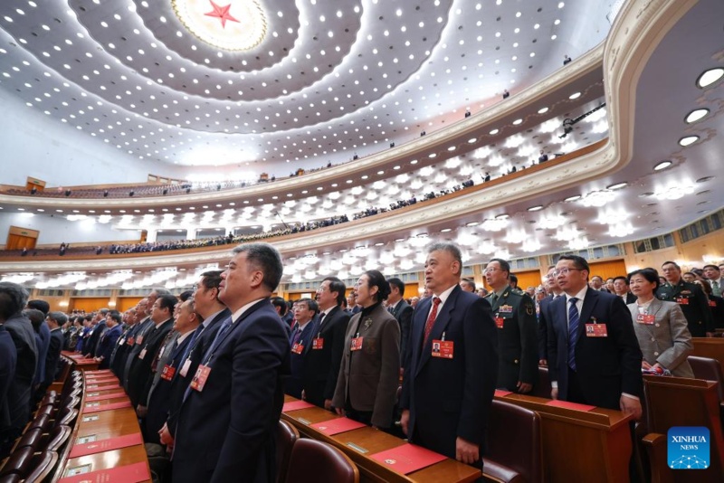 Mais alto órgão consultivo político da China realiza reunião de encerramento da sessão anual