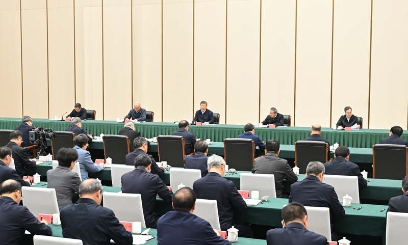 Xi Jinping inspeciona Nova Área de Xiong'an, na Província de Hebei, no norte da China