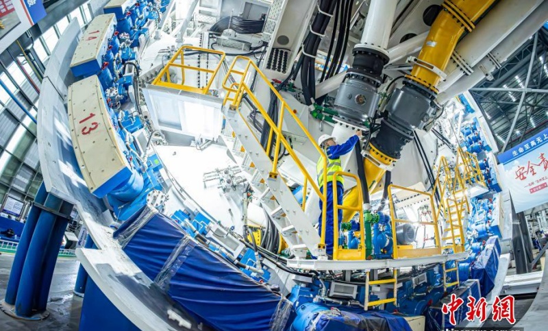 Tuneladora de diâmetro superdimensionado 