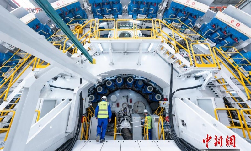 Tuneladora de diâmetro superdimensionado 