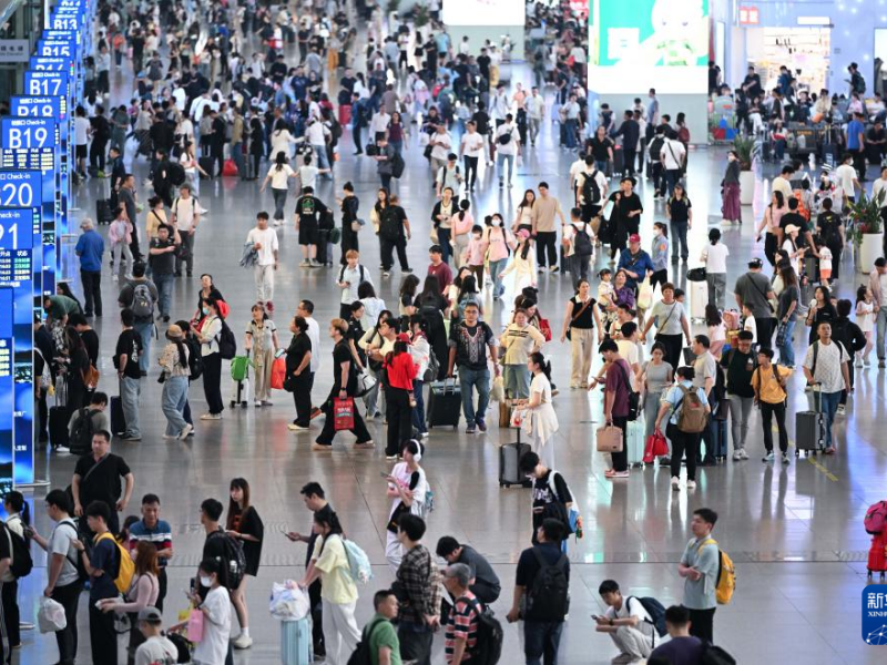 Feriado Qingming com cerca de 840 milhões de deslocamentos inter-regionais na China